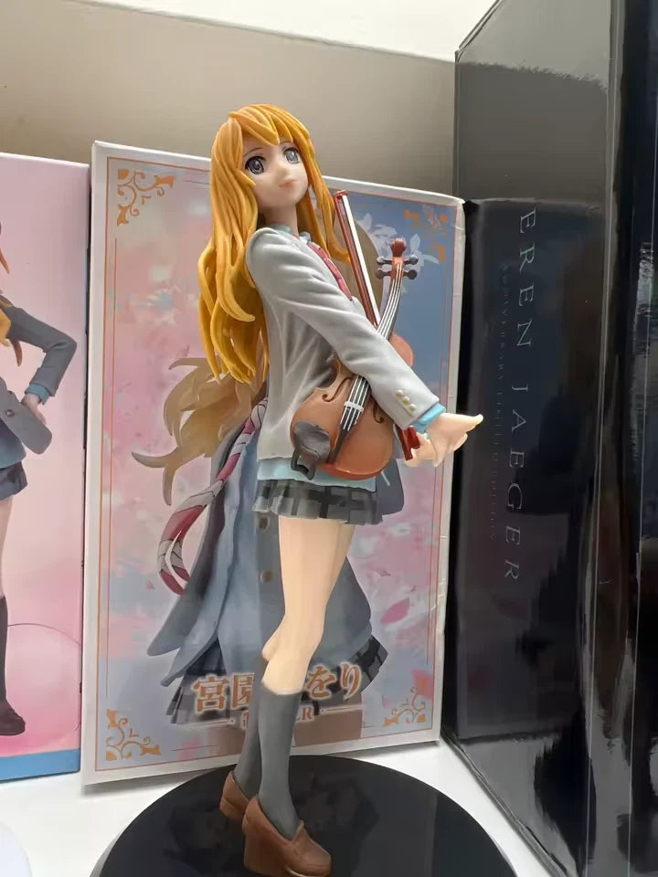 Kaori Miyazono Kawaii Your Lie in April Anime Figure Model Statue PVC 7" [Boxed]