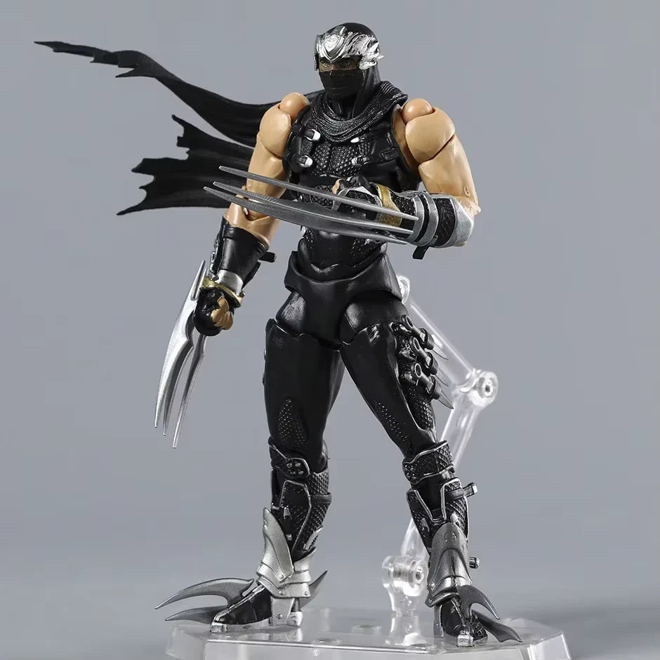 Ryu Hayabusa Ninja Gaiden RPG Adjustable Iconic Action Figure PVC 5.9" [Boxed]
