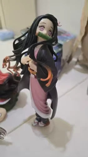 Nezuko Kamado Demon Slayer Anime Collectible Kawaii Figure PVC 6.5" [No Box]