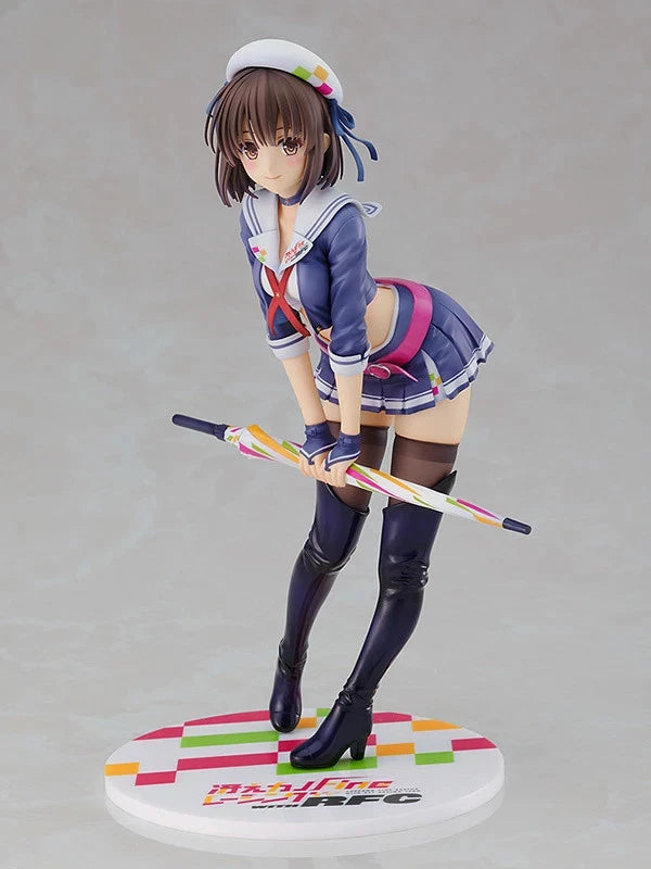 Megumi Racing Ver Saekano: How To Raise A Boring Girlfriend Anime Figure PVC 8" [Boxed]