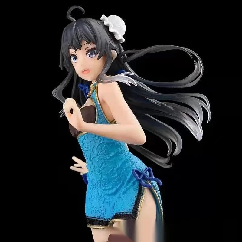 Yukino Yukinoshita Cheongsam My Teen Romantic Comedy Anime Figure PVC 8" [No Box]