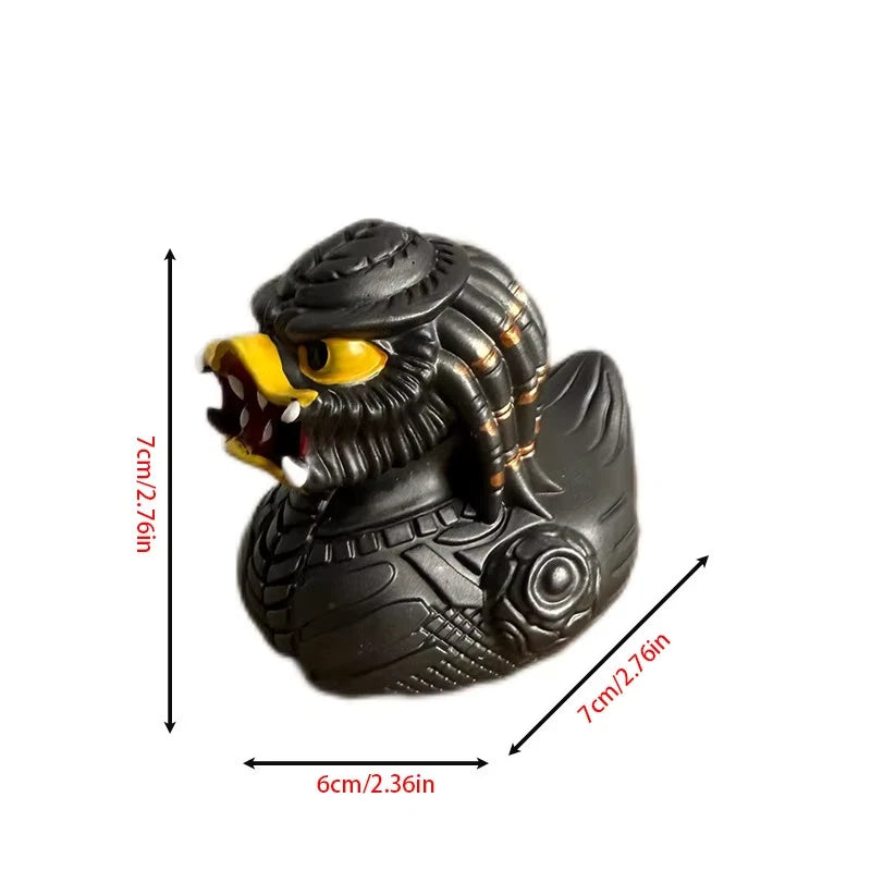 Predator Duck Parody Funny Desktop Statue Figurine Resin 2.7" [Boxed]
