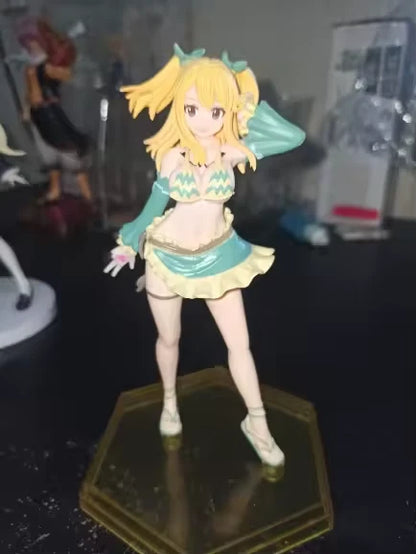 Lucy Heartfilia Aquarius Form Fairy Tail Best-Selling Anime Figure PVC 6.2" [Boxed]