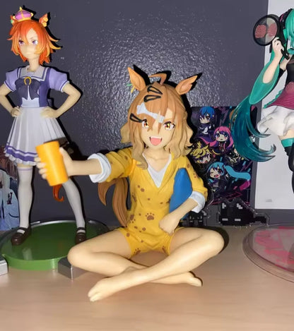 Jungle Pocket Relax Time Umamusume Pretty Derby Anime Figure PVC 5" [Boxed : Original]