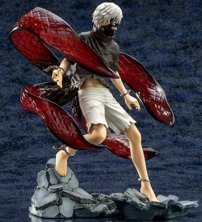 Ken Kaneki Centipede Tokyo Ghoul Iconic Anime Figure PVC 7" [No Box]
