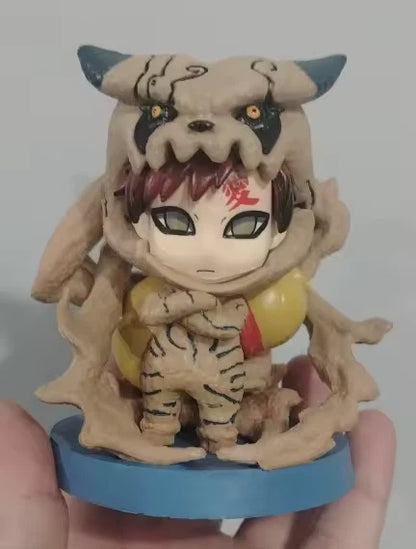 Gaara Shukaku Armor Naruto Anime Collectible Chibi Figure PVC 3.5" [No Box]