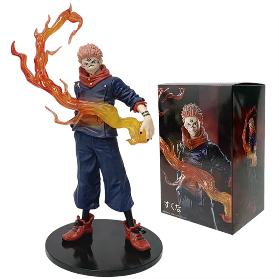 Sukuna Ryomen Divine Flame Jujutsu Kaisen Signature Anime Figure PVC 7" [Boxed]