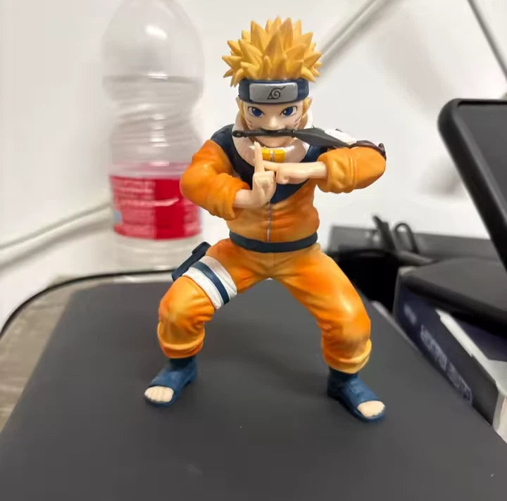 Young Naruto Uzumaki Anime Collectible Cute Action Figure PVC 4.2" [No Box]