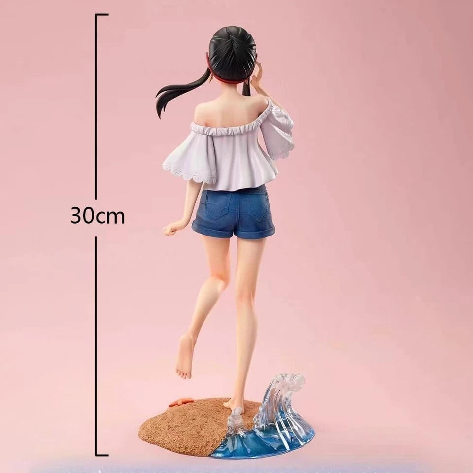 Yor Forger Summer Beach Spy × Family Kawaii Anime Figure PVC 11.8" [Boxed]