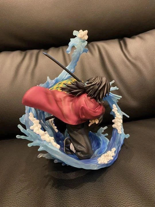 Giyu Tomioka Water Breathing Demon Slayer Anime Rare Figure PVC 6.6" [Boxed]