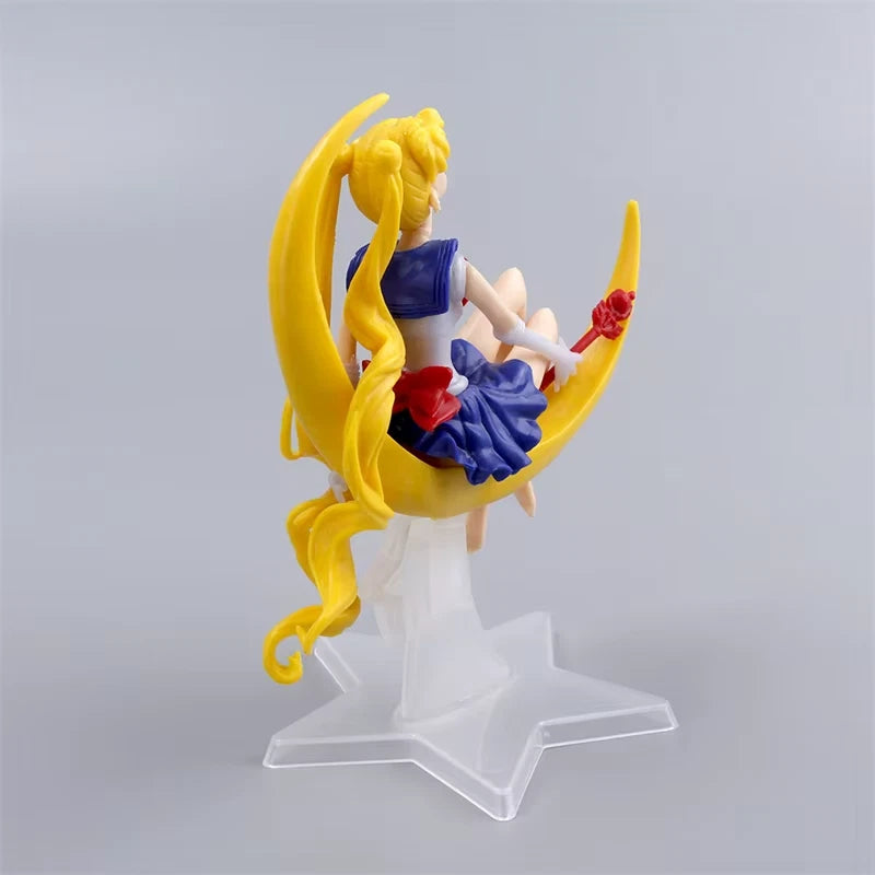 Usagi Tsukino Sailor Moon Anime Kawaii Desktop Figure Girl PVC 5.9" [No Box]