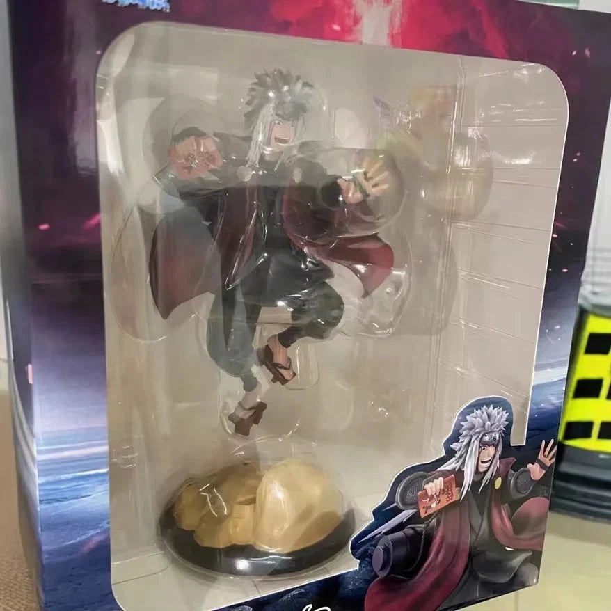 Jiraiya the Pervy Sage Naruto Shippuden Anime Figure Model Statue PVC 8" [Boxed]