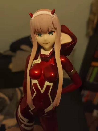 Zero Two Pistil Suit Darling in the Franxx Anime Figure Model PVC 9.4" [No Box]