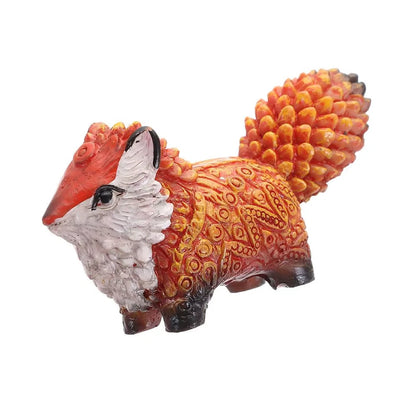 Amatsu Fox Chaste☆Chase! Ornament Home Decor Cute Statue Resin PVC 1.5" [No Box]