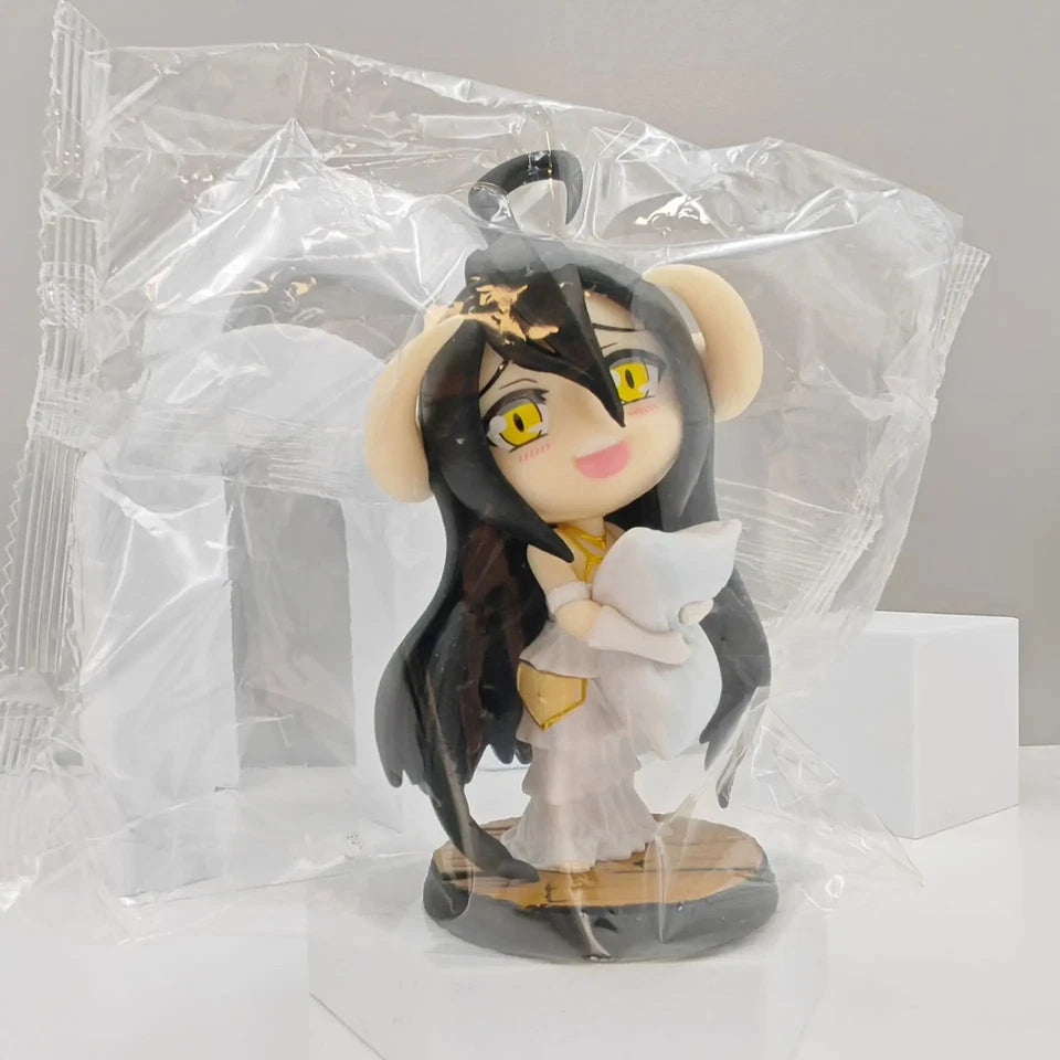 Albedo OVERLORD Anime Kawaii Chibi Desktop Figurine Girl PVC 4.2 in [No Box]