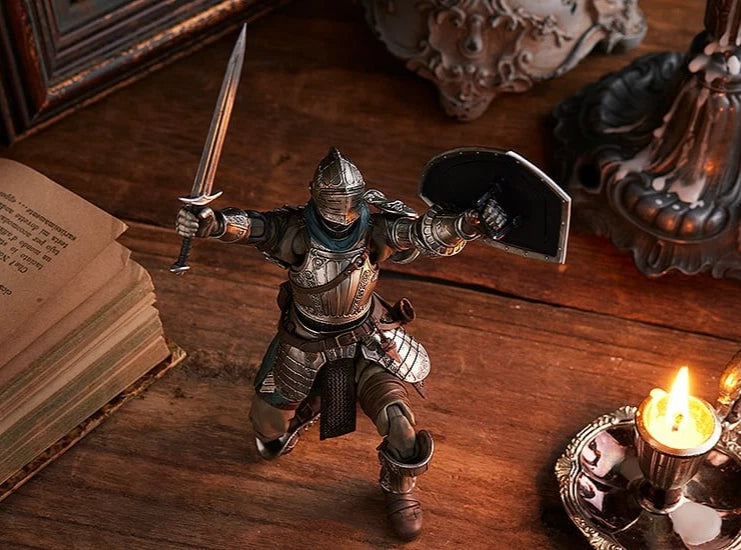 Knight Fluted Armor Dark Souls Adjustable Collectible Figure PVC 5.9" [Boxed]