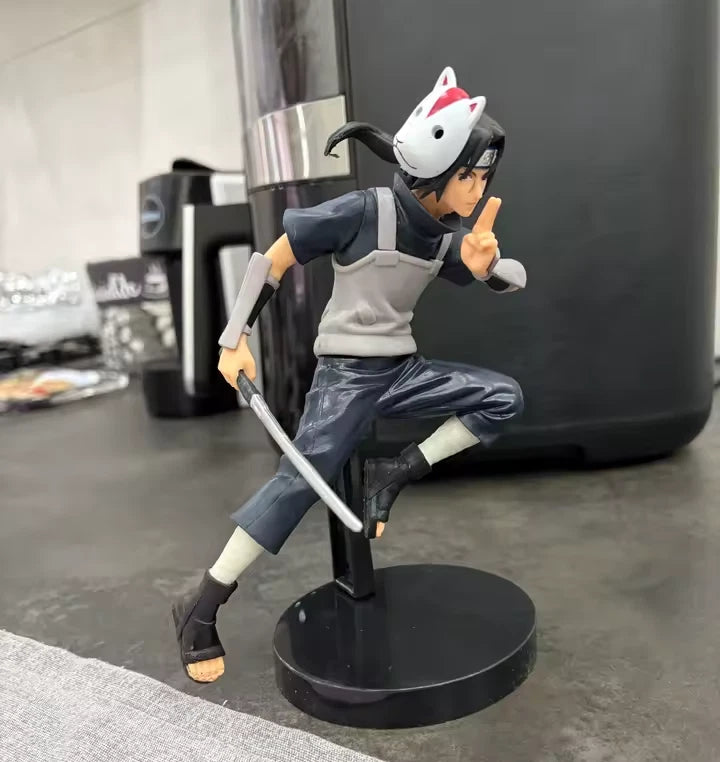 Itachi Uchiha ANBU Naruto Anime Collectible Action Figure PVC 6" [No Box]