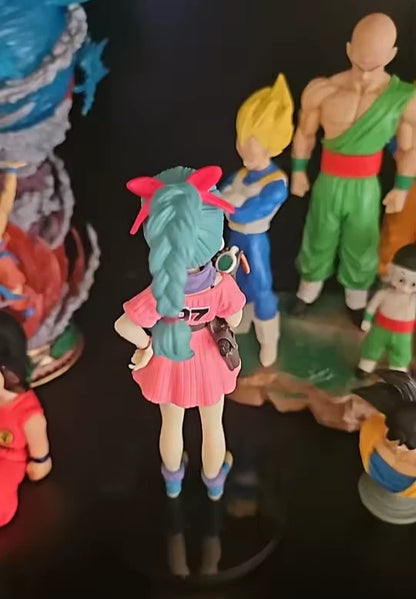 Bulma Adventure Outfit Dragon Ball Z Cute Anime Figure Model PVC 6" [No Box]