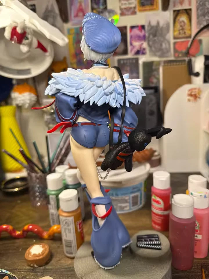 Rei Ayanami Punk Rockstar Neon Genesis Evangelion Anime Figure PVC 12" [Boxed]