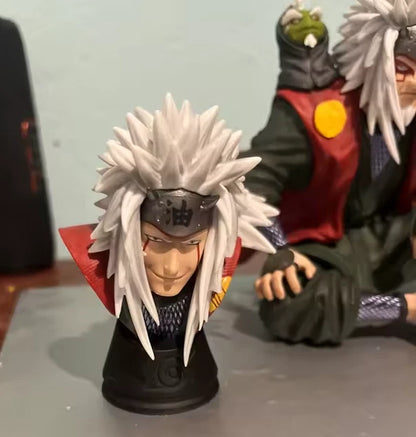 Jiraiya Sage Mode Naruto Classic Anime Figure Model Statue PVC 6" [Boxed]