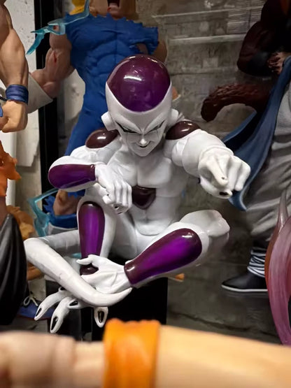 Frieza Perfect Form Sitting Dragon Ball Z Anime Figure PVC 5" [No Box : No Base]