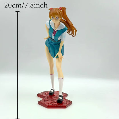 Neon Genesis Evangelion: Asuka Langley Soryu Classic School Uniform Ver. 1/8 Scale Figure
