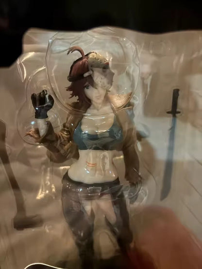 Female Jason Vorhees Collectible Scary Parody Horror Figure PVC 7" [Boxed] *Adult Collectible*
