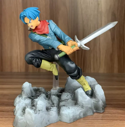 Goku Black, Future Trunks Dragon Ball Super Anime Figure Model PVC 5.5" [Boxed]