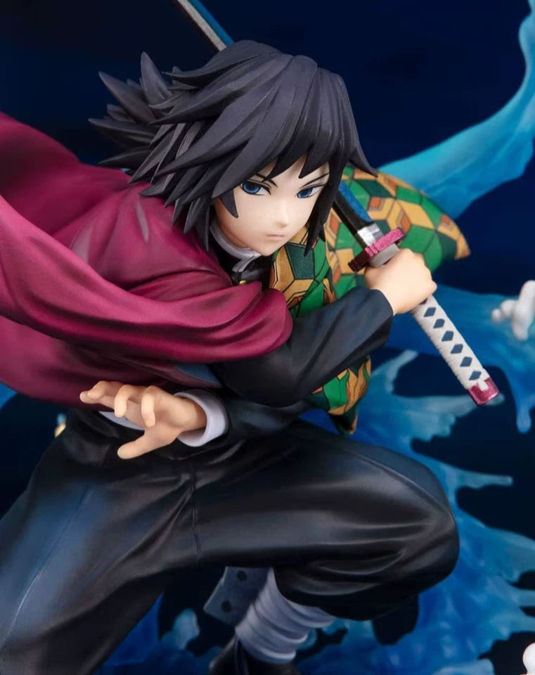Giyu Tomioka Water Breathing Demon Slayer Anime Rare Figure PVC 6.6" [Boxed]