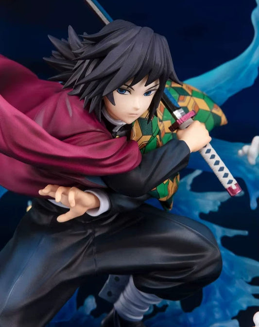Giyu Tomioka Water Breathing Demon Slayer Anime Rare Figure PVC 6.6" [Boxed]