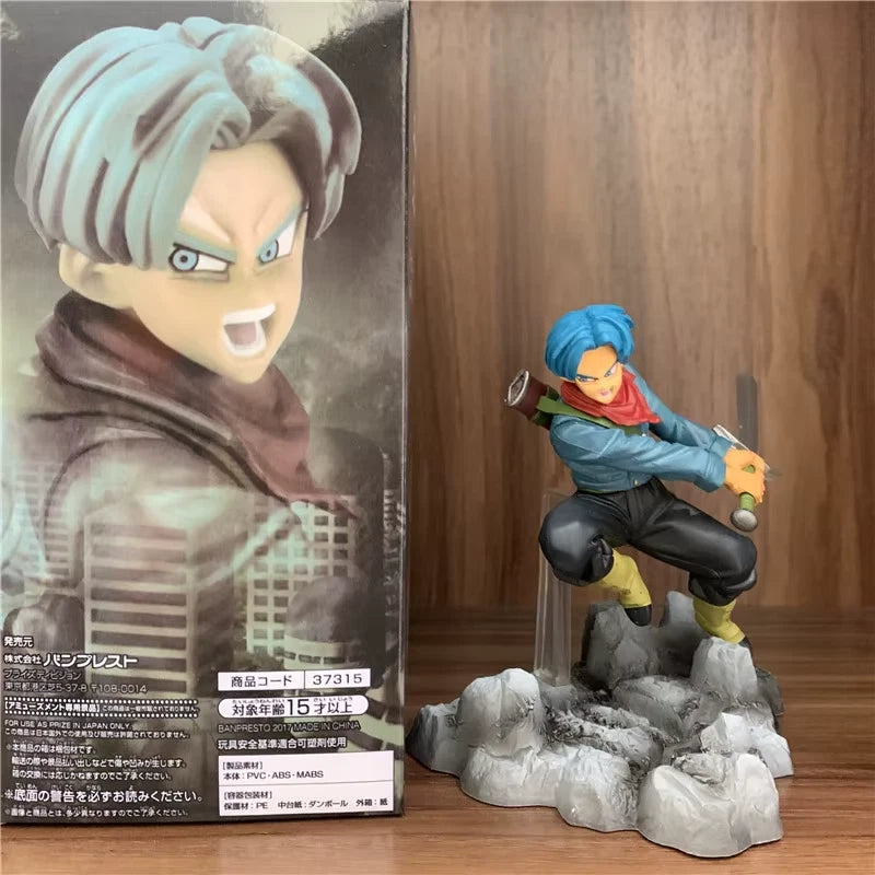 Goku Black, Future Trunks Dragon Ball Super Anime Figure Model PVC 5.5" [Boxed]