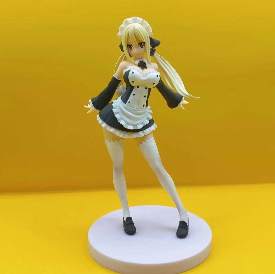 Lucy Heartfilia Virgo Form Fairy Tail Iconic Anime Figure PVC 6.6" [Boxed]