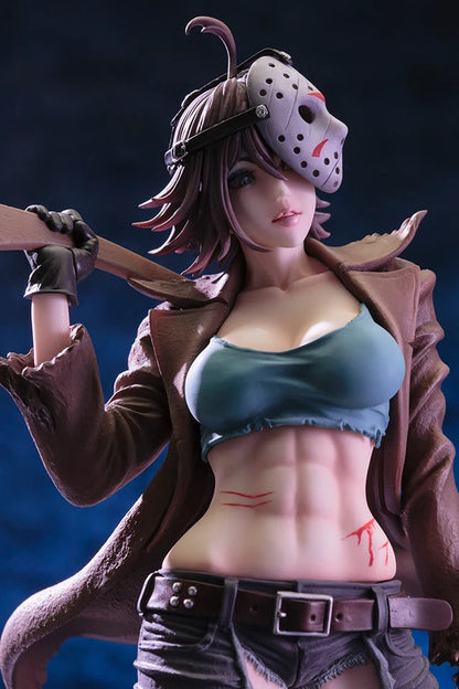 Female Jason Vorhees Collectible Scary Parody Horror Figure PVC 7" [Boxed] *Adult Collectible*