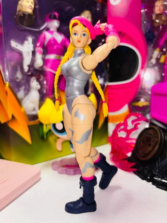 Cammy Street Fighter Adjustable TRENDING Action Figure Model PVC 6" [Original]