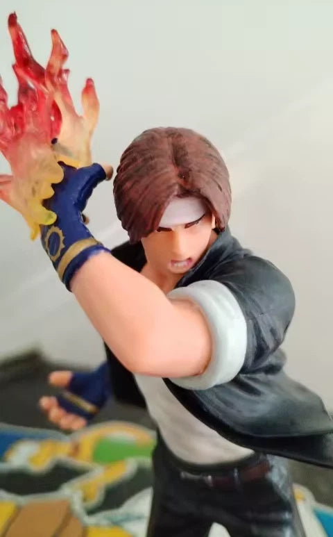 Kyo Kusanagi & Iori Yagami The King of Fighters Classic Figure Model Statue PVC [No Box]