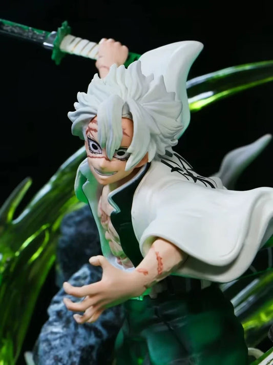 Sanemi Wind Breathing Demon Slayer Anime Figure 11.8" [Original : Battery Powered]