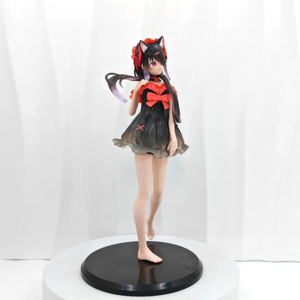 Kurumi Tokisaki Neko Ver Date A Live Anime Figure Model Statue PVC 8" [Boxed]