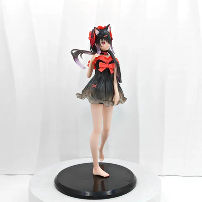Kurumi Tokisaki Neko Ver Date A Live Anime Figure Model Statue PVC 8" [Boxed]