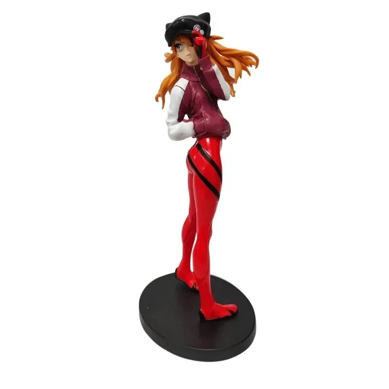 Asuka Sohryu Jersey Ver. Neon Genesis Evangelion Anime Figure Model PVC 8" [Boxed]
