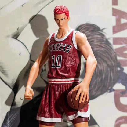 Sakuragi Hanamichi Slum Dunk Anime Collectible Action Figure PVC 10" [No Box]