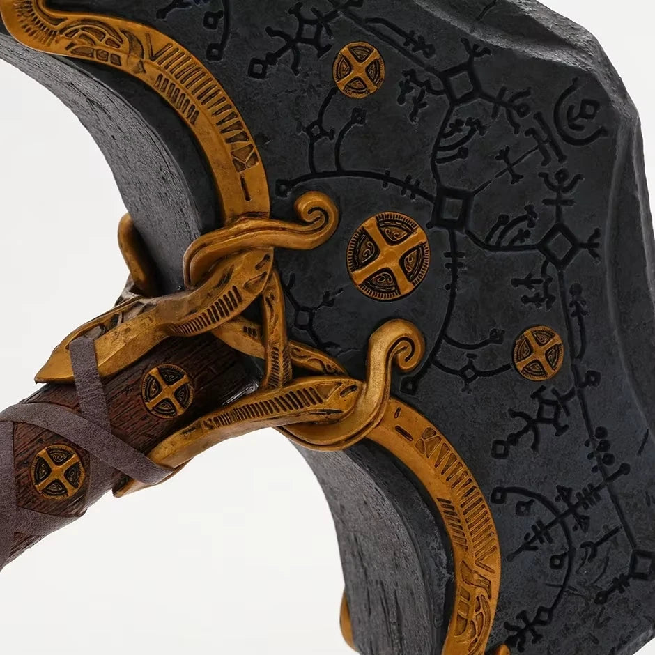 Kratos Mjolnir Thor's Hammer God of War RPG Cosplay Toy 15" [Boxed] *No Glow*