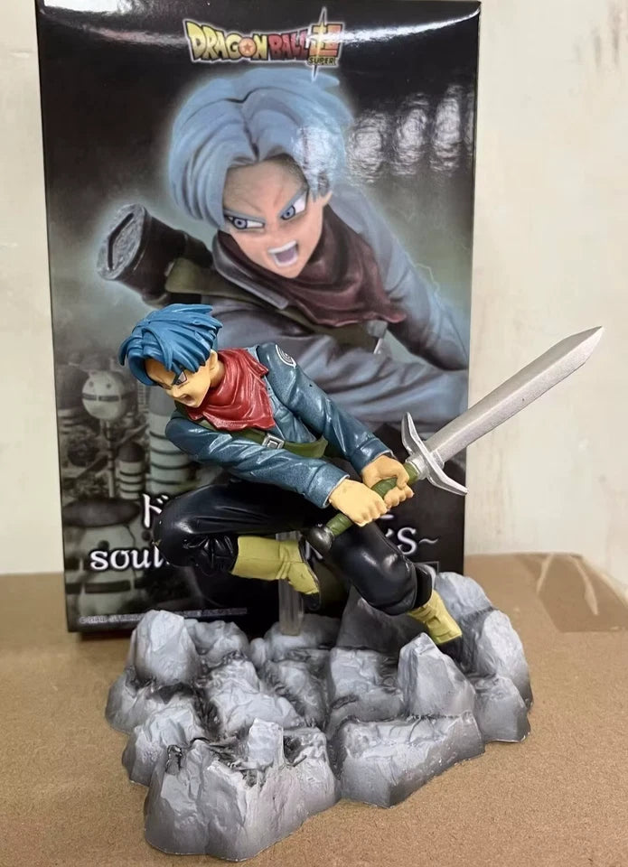 Goku Black, Future Trunks Dragon Ball Super Anime Figure Model PVC 5.5" [Boxed]