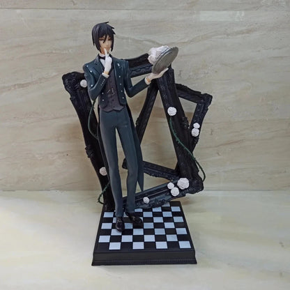 Sebastian Michaelis Black Butler Iconic Anime Figure Model Statue PVC 10" [Boxed]