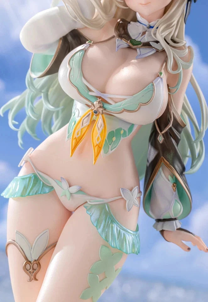 Firefly Swimsuit Honkai: Star Rail Cute Anime Figure Model Statue PVC 8" [Boxed]