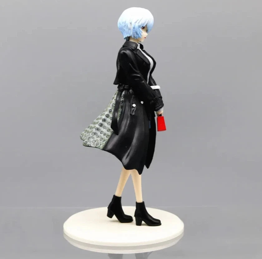 Rei Ayanami Red Rogue Rebuild of Evangelion Cute Anime Figure Model PVC 8" [Boxed]