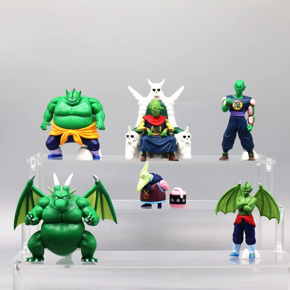 Piccolo 6 pc Set Dragon Ball Anime Figurines Model Statue PVC 1 - 4" [No Box]