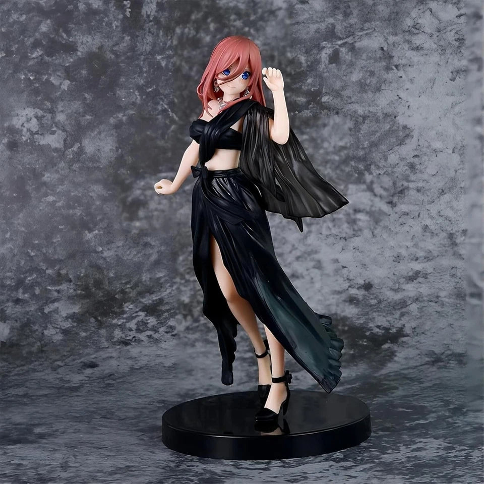 Miku Banquet Dress Quintessential Quintuplets Anime Kawaii Figure PVC 7” [Boxed]