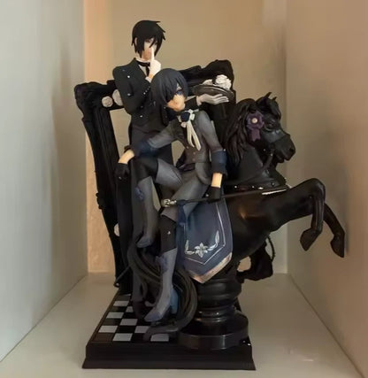 Sebastian Michaelis Black Butler Iconic Anime Figure Model Statue PVC 10" [Boxed]