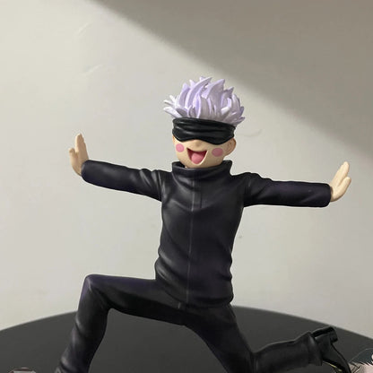 Gojo Satoru Jujutsu Kaisen Anime Cute Silly Collectible Figure PVC 5" [No Box]