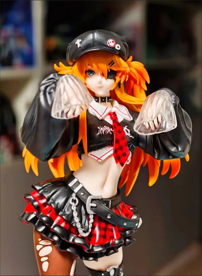 Asuka Gothic Neon Genesis Evangelion Anime Kawaii Figure PVC 9.2" [Boxed]